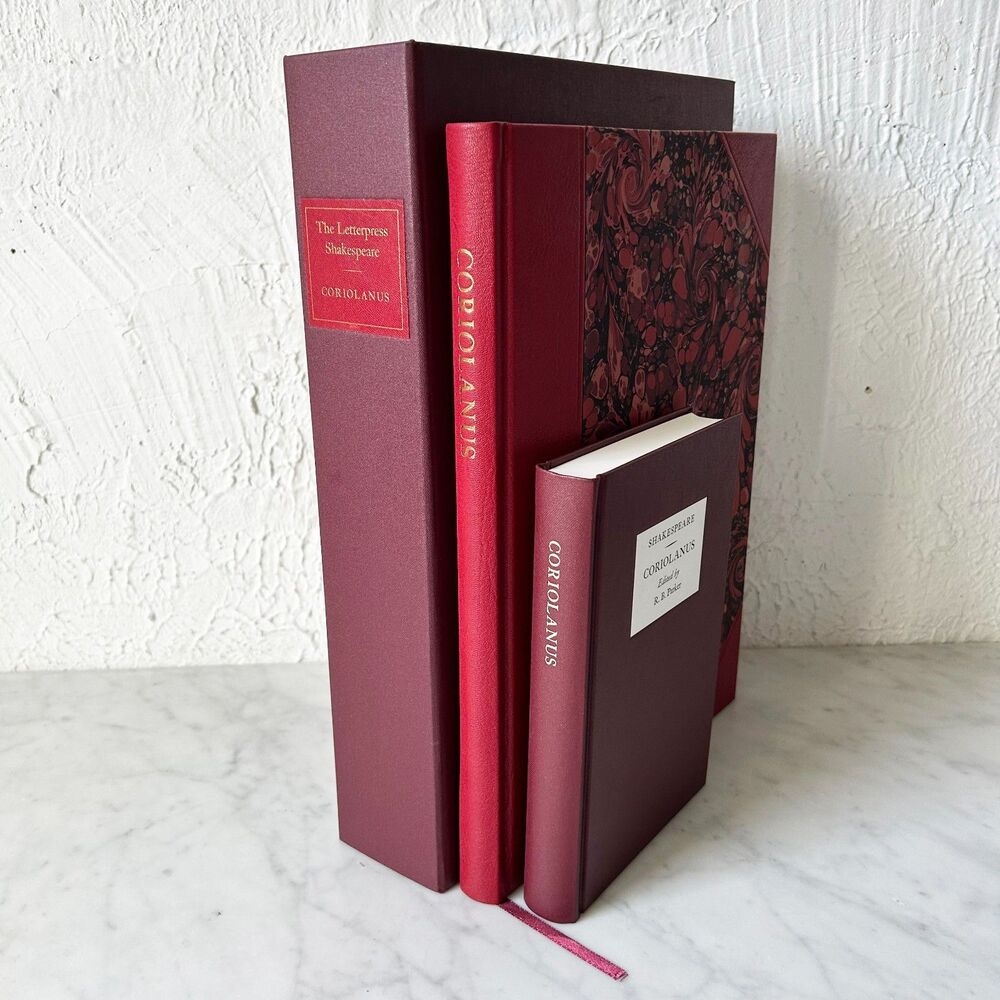 Coriolanus Letterpress Shakespeare Folio Society - Number 354 of 3750